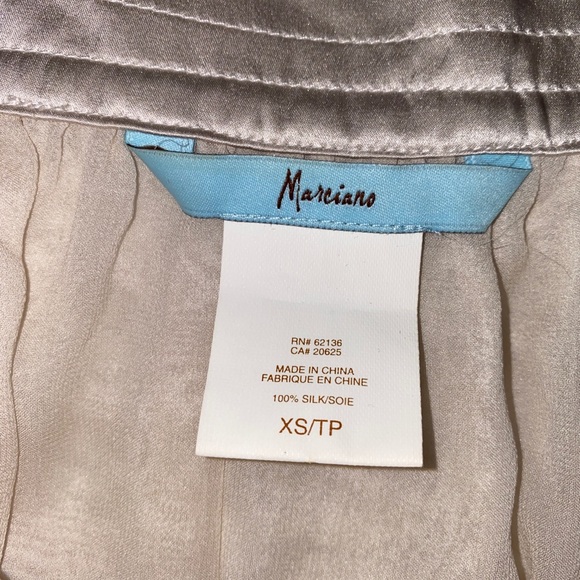 Marciano Silk Chiffon Halter Top - Picture 7 of 7